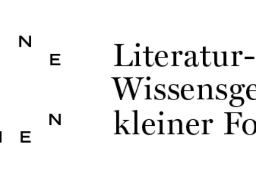 Kleine Formen im Graduiertenkolleg 2190